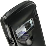 Solid Black Hard Case Cover For LG Vx-10000 VOYAGER VX10000 Cell Phone SNAP ....