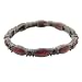 The Jennifer Stretch Bracelet in Ruby Red