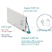 Blithe Portable Pocket Charger-2600mAh ultrathin credit card Power Bank with Built-In Micro USB & Apple Lightning Cable For Apple iPhone iPad Samsung Galaxy and Other (Micro USB)