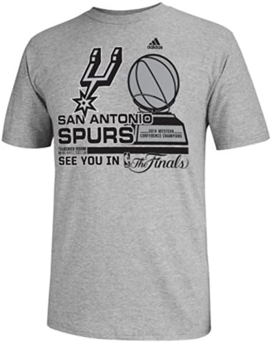 NBA adidas San Antonio Spurs Men's Locker Room Conference Champion T-Shirt