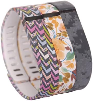 Sankit 3PCS Wristband(Purple with Grids, Black with Grids,white Skull ) Large for replacement Fitbit flex Bands(No Tracker,Replacement Bands Only)