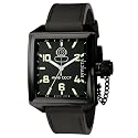 Invicta Men's Signature Collection Russian Diver Black Ionic-Plated GMT Watch #7189