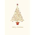 Tree On Ivory Boxed Christmas Cards