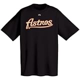 Houston Astros Black Wordmark T-Shirt