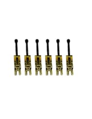 Mighty Mite - Floyd Rose Licensed Replacment Saddles - Gold - Set of 6