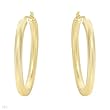 Earrings Beautifully Crafted in 14K/925 Gold plated Silver. Total item weight 14.0g Length 50mm