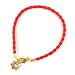 Star of David Magen David Kabbalah Red Leather Thread String Bracelet Evil Eye