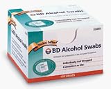 Alcohol Swabs Reg Dickinson-100' Hd Sku 1082494