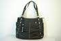 Nine West Large Handbag/Purse ~ Avant Charm Collection ~ Black In Color