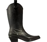 dav Women's Western Cowboy Lizard Boot