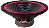 Black 255mm 80W 8 Ohm Bass/Mid Range Round Speaker