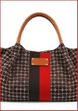 Kate Spade Stevie Womens Designer Handbag Tote – 100% Authentic (Classic Noel, Chocolate) Reviewed