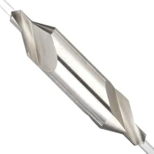 Magafor 1055 Series Cobalt Steel Combined Drill and Countersink, Uncoated (Bright) Finish, Plain Style, 60 Degrees