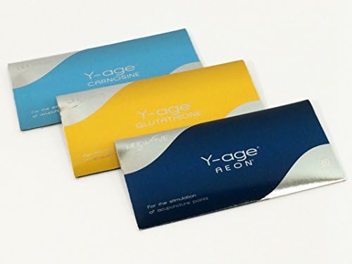 Set of 3 - 90 Patch Lifewave (1) Y-age System Glutathione (1) Aeon (1) Carnosine
