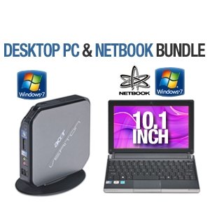 Acer VN260G-UA280C Desktop PC & Gateway LT2106U NB