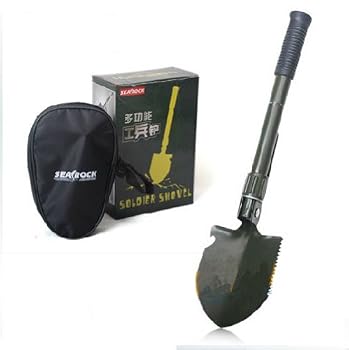 Koolertron Military Shovel Mini Folding Multifunction Detachable Shovel