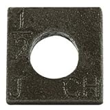Buy 3 8 Plain Finish Malleable Beveled Washers, Pack of 50 by DrillSpot