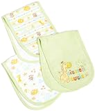 Gerber Unisex-baby Newborn 3-Pack Terry Burp Cloths