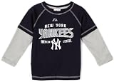MLB Infant/Toddler Boys' New York Yankees Swing Batta Tee (Navy , 2T)