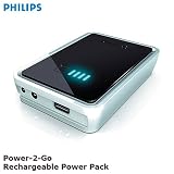 Philips Sce7640 Portable Power Pack Charge Your Portable Devices Anywhere Up To 60 Hours Of Portable Power Ideal For Use With Portable Pcs