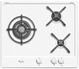 Whirlpool - AKT653WH - Plaque de Cuisson Gaz - Int&eacute;grable - 59 cm - Blanc