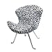 Kitchen & Housewares : Walker Edison Ultra Soft Wing Chair, Dalmatian, Set of 2