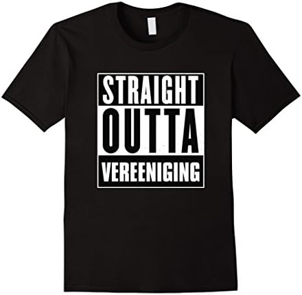 Straight outta Vereeniging in South Africa! - Male 2XL - Black