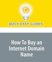 How To Buy an Internet Domain Name