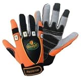FerdyF. Mechanics Handschuh Protector mit Spandex Rücken Orange, Größe XL (10)