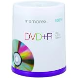 MEMOREX 32025621 4.7 GB DVD+R (100 CT)