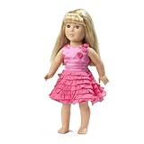 Fits American Girl 18' Pink Tiered Party Dress - 18 Inch Doll Clothes/clothing