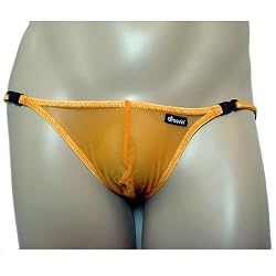 Groovin' Adjustable Mesh Bikini Brief - Orange