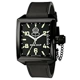 Invicta Men's 7189 Signature Collection Russian Diver Black Ion-Plated GMT Watch
