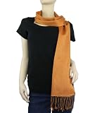 Pashmina/Silk Scarf Burnt Orange