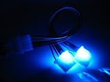 Link Depot Cable 4 Pin Y Cable With Blue Led