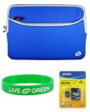 Dell Inspiron Mini 9 Inch 8.9 Inch Notebook Neorpene Sleeve Case and 4 GB Micro SDHC Memord Card
