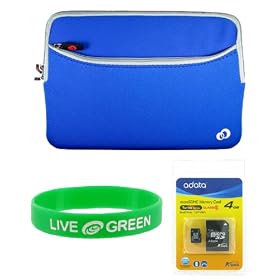 Buy Acer Aspire One AOA150 8.9-Inch Netbook Compatible Neorpene Sleeve Case and 4 GB Micro SDHC... by Young Micro