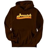 Jewish For A Reason Religions Mens Hoodie (Brown, Sizes X-Small - XXX-Large)