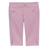 Girls' Xhilaration® Denim Skipper Pants - Prism Pink