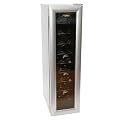 Haier 18-Bottle Tower Wine Cellar - Silver