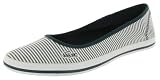 LACOSTE Marthe 5 Slip On Seersucker Flats Womens Shoes