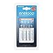 Panasonic Eneloop Smart & Quick Charger BQ-CC55 + 1x4, K-KJ55MCC40E (Quick Charger BQ-CC55 + 1x4 AA 1900mAh)