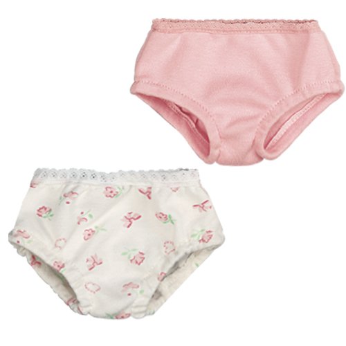Pink & Print Doll Underwear Set, Fits 18 Inch American Girl Dolls, Doll Panties Set Amazon.com