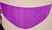 Purple Semi-Circular Silk Veil