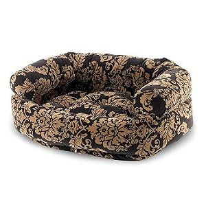 Double Donut Pet Bed - Urban Fauna, XL (48"L x 38"W x 17"H) - Frontgate Dog Bed
