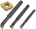 MINI S-SCLC R/L Boring Bars and RH Set 15 pc Set includes 3 RH Boring Bars (listed above), 10 CCMT-21.51 - UF-DHCP25 insert, 1 T-7 Torx key and 1 storage box