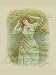 Botanical Victorian Print: The May Queen