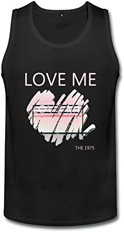 Men's Create My Own The 1975 Love Me Album Poster Tank Top M Black