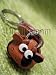 * OX / COW * VANCA Craft Petit Mascot Leather Mini Zodiac Animal Cell Phone Charms