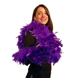 LAR - Accessoire - Boa Plumes Violet